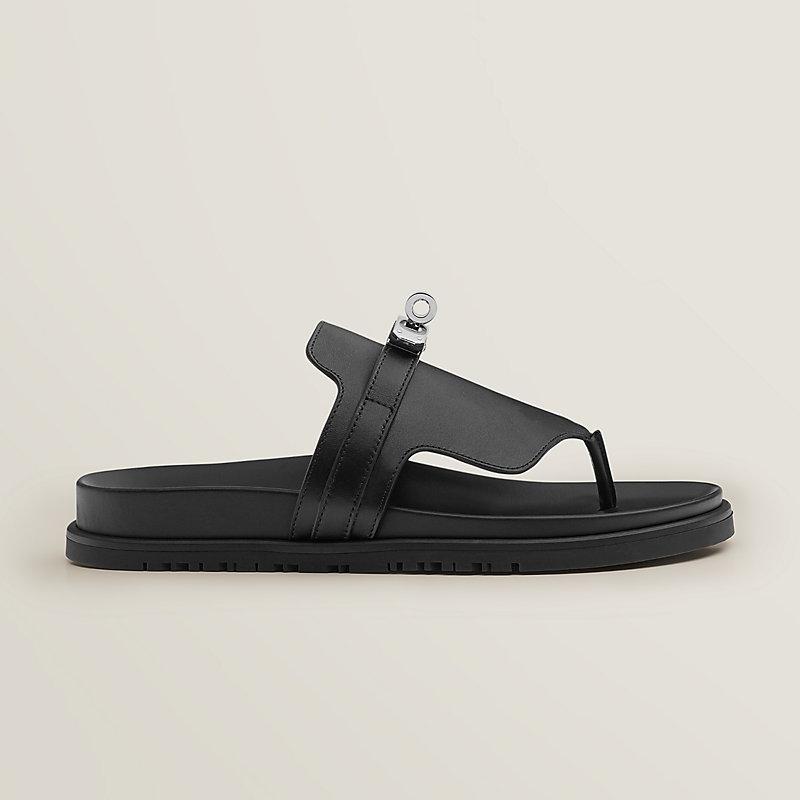 Dép Hermes Empire Sandal Nữ Đen